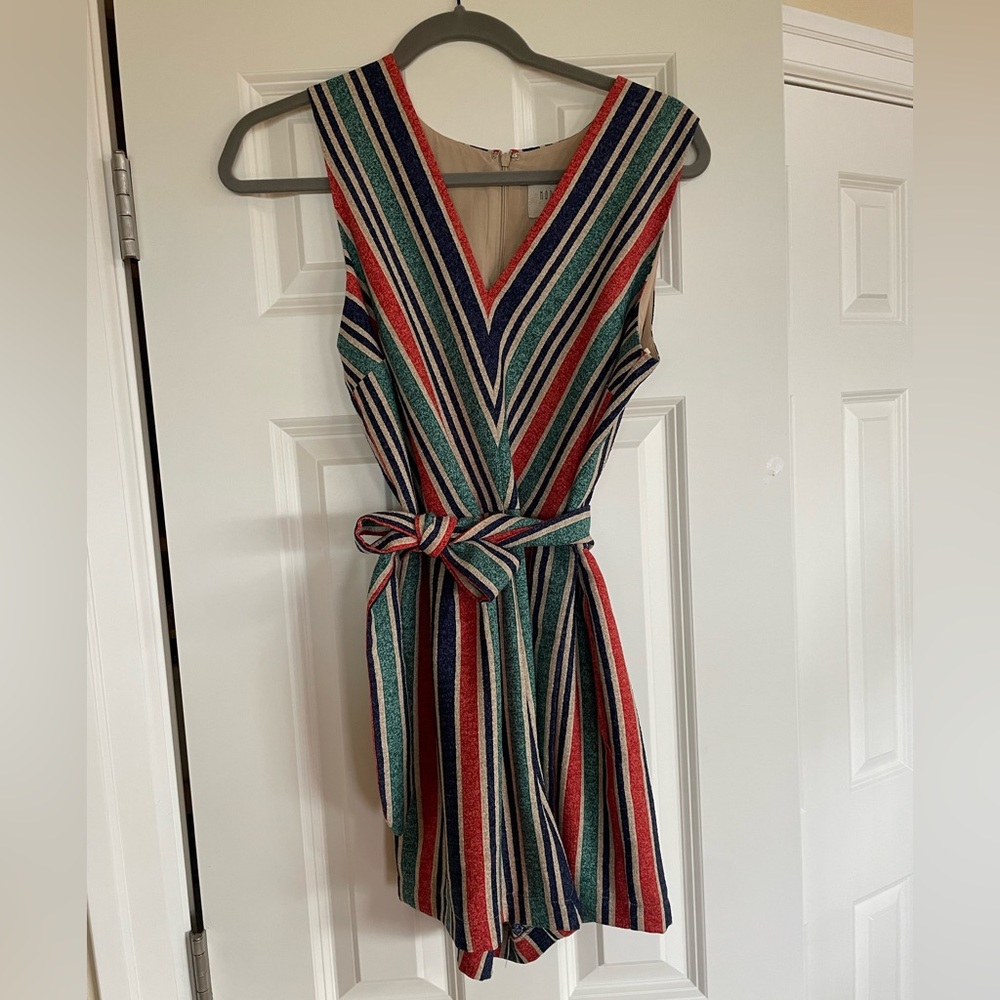 Striped Anthropologie Romper